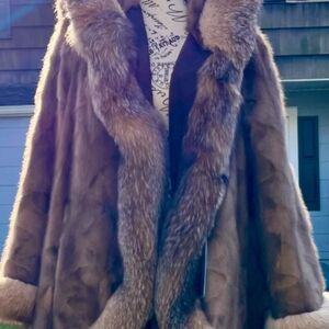 Luxurious Brown Fur Coat